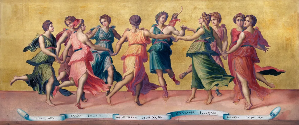 Baldassare Peruzzi – Dance of Apollo and the Muses